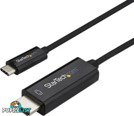 StarTech CDP2HD2MBNL 2m Cable USB C to HDMI 4K60Hz - Black - StarTech - 065030875431 - CDP2HD2MBNL