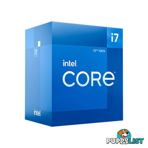 Intel BX8071512700 Core i7-12700 3.6GHz (4.9Ghz Turbo) LGA 1700 12 Cores 20 Threads Processor - Intel - 735858503105 - BX8071512700