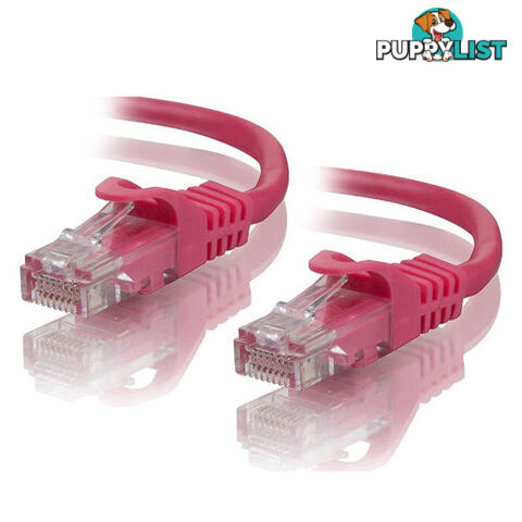 Alogic 0.3m Pink Cat6 Network Cable C6-0.3-Pink - Alogic - 9319866000286 - C6-0.3-Pink