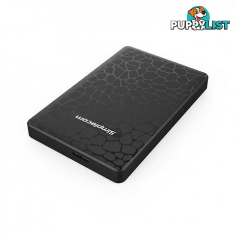 Simplecom SE101 USB 3.0 HDD/SSD Enclosure Black SE101-BK - Simplecom - 9350414001133 - SE101-BK