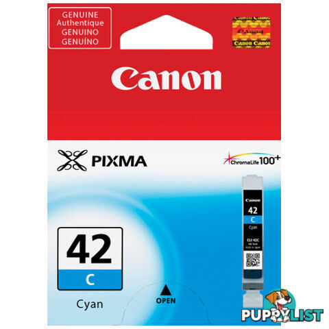 Canon CLI42C Cyan Ink Cartridge - Canon - 4960999901725 - CLI42C