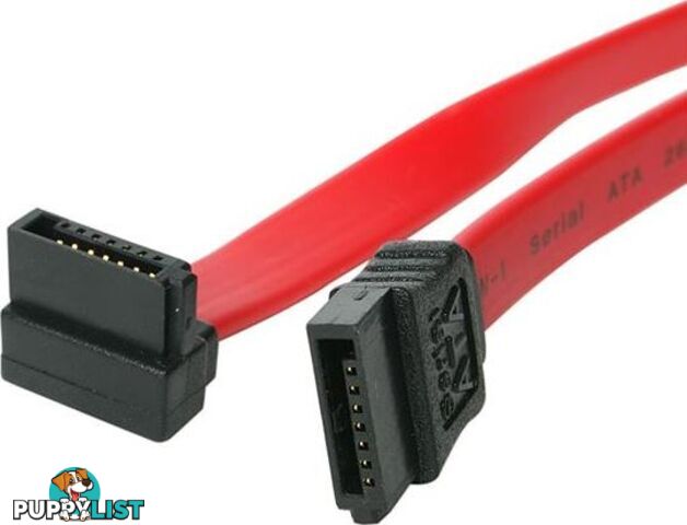 StarTech SATA12RA1 12in SATA to Right Angle SATA Cable - StarTech - 065030822756 - SATA12RA1