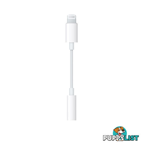 Apple MMX62FE/A Lightning to 3.5 mm Headphone Jack Adapter - Apple - 190198001771 - MMX62FE/A