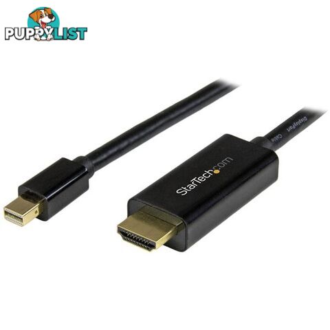 StarTech MDP2HDMM1MB 3 ft mDP to HDMI converter cable - StarTech - 065030861151 - MDP2HDMM1MB