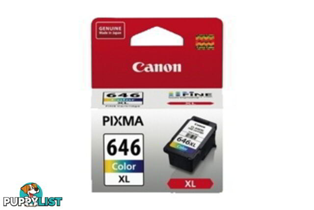 Genuine Canon CL646XL Colour Ink Cartridge 400 Pages - Canon - 4960999974552 - CL646XL