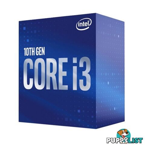 Intel BX8070110100F Core I3-10100F 3.6GHZ 6MB LGA1200 4C/8T - Intel - 0735858452199 - BX8070110100F