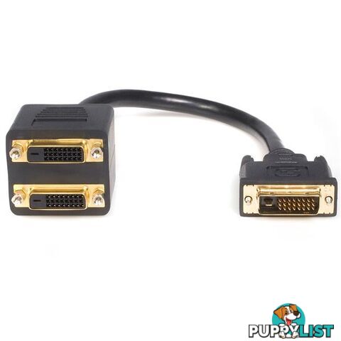 StarTech DVISPL1DD 1ft DVI to 2x DVI Video Splitter Cable - StarTech - 065030825870 - DVISPL1DD