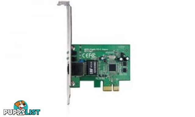 TP-Link TG-3468 10/100/1000Mbps PCIe Gigabit NIC - TG-3468 - TP-Link - 845973001049 - TG-3468