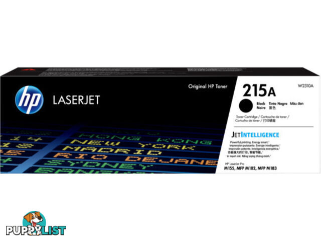 HP 215A Black Original LaserJet Toner Cartridge, W2310A - HP - 0193905265213 - W2310A