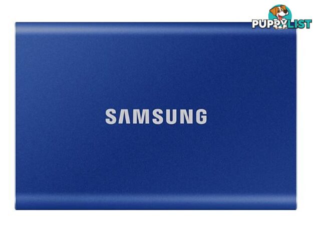 Samsung MU-PC500H/WW Portable SSD T7 500GB Indigo Blue USB3.2 Type-C - Samsung - 8806090312434 - MU-PC500H/WW