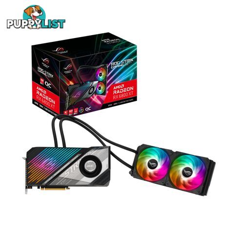 ASUS ROG-STRIX-LC-RX6800XT-O16G-GAMING ROG Strix LC Radeon RX 6800 XT OC Edition - ASUS - 192876987834 - STRIX-LC-RX6800XT-O16G-GAMING