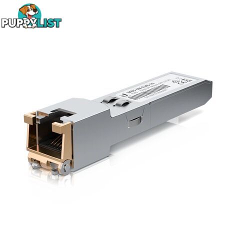 Ubiquiti UACC-CM-RJ45-1G SFP to RJ45 Transceiver Module - Ubiquiti - 810010078636 - UACC-CM-RJ45-1G