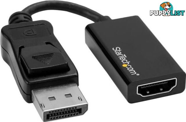 StarTech DP2HD4K60S DisplayPort to HDMI Adapter - 4K 60Hz - StarTech - 065030865722 - DP2HD4K60S