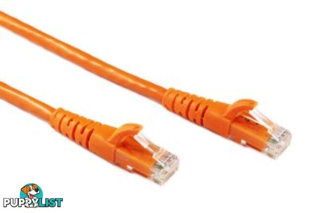 AKY CB-CAT6A-2ORG Cat6A Gigabit Network Patch Lead Cable 2M Orange - AKY - CB-CAT6A-2ORG