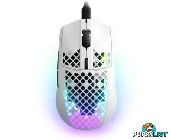 Steelseries 62603 AEROX 3 Ultra Lightweight Gaming Mouse Snow - SteelSeries - 850014119485 - 62603