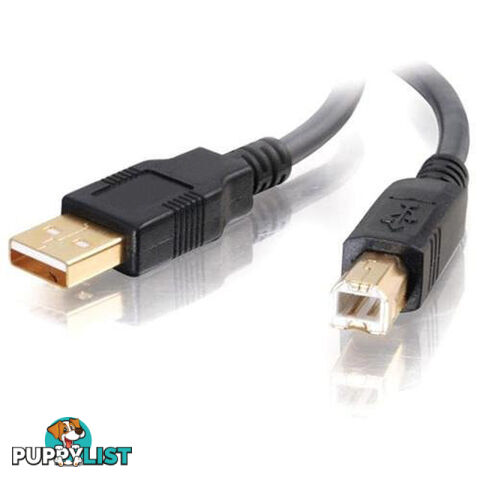 Alogic USB2-02-AB 2m USB 2.0 Cable - Type A Male to Type B Male - Alogic - 9319866027504 - USB2-02-AB