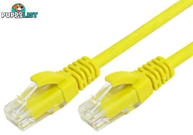 Comsol UTP-.5-C6A-YEL 0.5M 10GbE Cat 6A UTP Patch Cable LSZH - Yellow - Comsol - 9332902014054 - UTP-.5-C6A-YEL