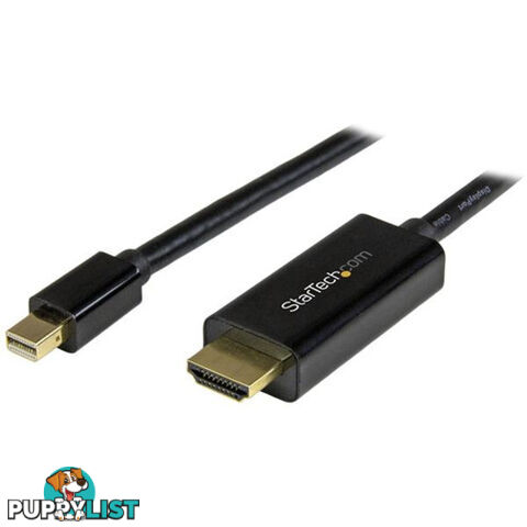 StarTech MDP2HDMM3MB MDP TO HDMI ADAPTER CABLE - 3 M - 4K30 - StarTech - 065030865401 - MDP2HDMM3MB