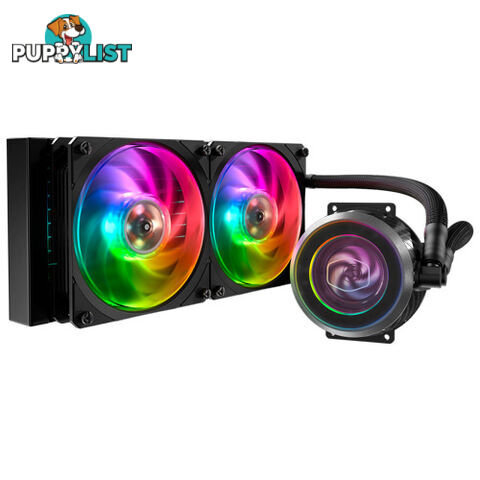 Cooler Master MLY-D24M-A20PA-R1 ML240P Mirage Addressable RGB Transparent Pump Design Cooler - Cooler Master - 4719512078204 - MLY-D24M-A20PA-R1