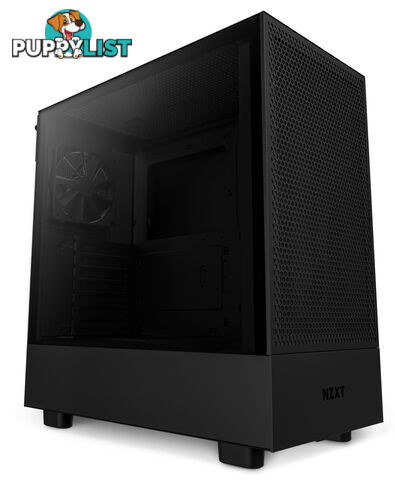 NZXT CC-H51FB-01 H5 Flow Edition ATX Mid Tower Case All Black - NZXT - 810074842419 - CC-H51FB-01