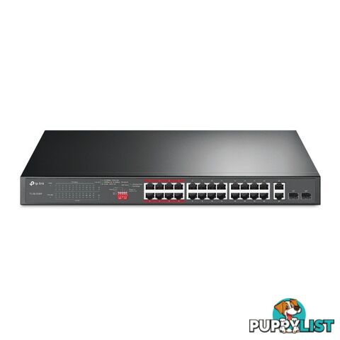 TP-Link TL-SL1226P 24 Port 10/100Mbps PoE+ Switch - TP-Link - 6935364089443 - TL-SL1226P