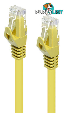 Alogic C6-15-Yellow 15m Yellow CAT6 network Cable - Alogic - 9350784000859 - C6-15-Yellow