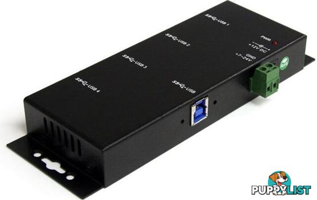 StarTech ST4300USBM Mountable 4 Port Rugged USB 3.0 Hub - StarTech - 065030841603 - ST4300USBM