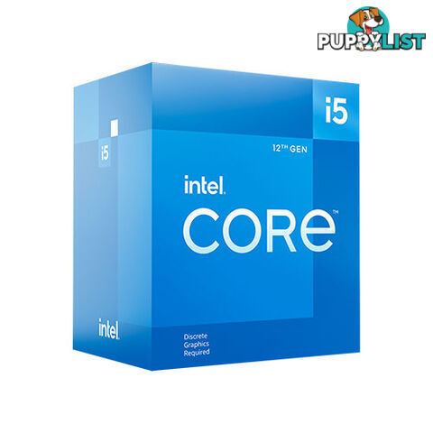 Intel BX8071512400F Core i5-12400F LGA1700 Processor (18M Cache, up to 4.40 GHz) - Intel - 735858503037 - BX8071512400F