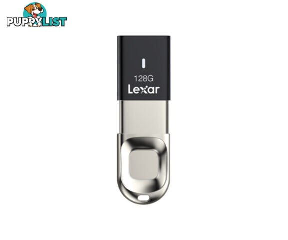 Lexar LJDF35-128BAP JumpDrive F35 128GB Finger Print USB3 Flash Drive - Upto 150MB/s - Lexar - 843367109494 - LJDF35-128BAP