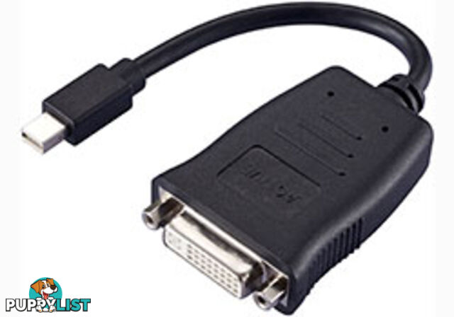 Comsol MD-DVI-AD-A 20cm Mini DisplayPort Male to DVI-D Female Adapter - Active - Comsol - 9332902016331 - MD-DVI-AD-A