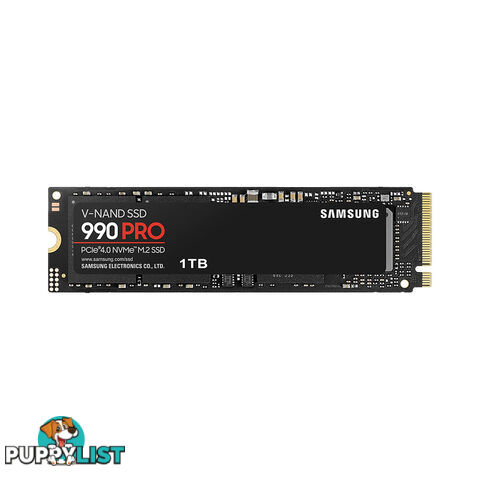 Samsung MZ-V9P1T0BW 990 Pro PCIe 4.0 NVMe M.2 SSD 1TB - Samsung - 8806094215021 - MZ-V9P1T0BW