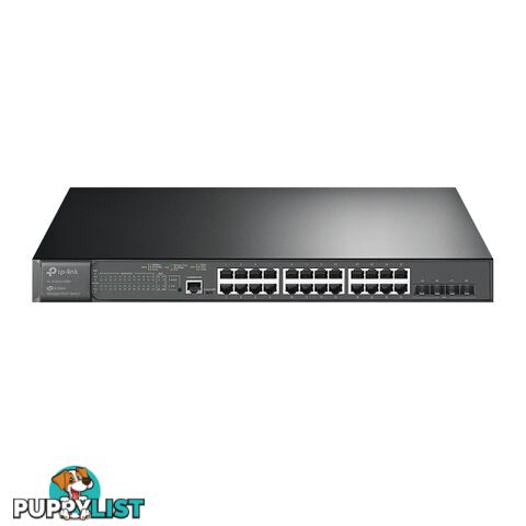 TP-Link TL-SG3428XMP JetStream 24 Port Gigabit and 4 Port 10GE SFP+ L2+ Managed Switch 24 Port POE+ - TP-Link - 6935364030773 - TL-SG3428XMP