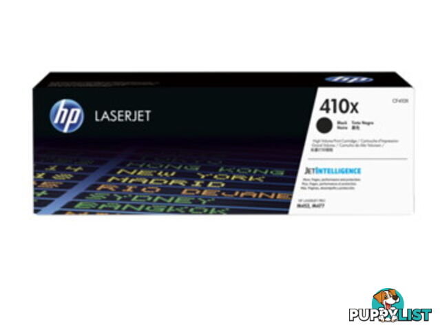 HP CF410X 410X High YIELD Black Original Laserjet Cartridge - HP - 888793807545 - CF410X