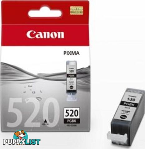 Canon PGI-520BK Black for IP3600/4600 Mp620/630/980 PGI520BK - Canon - 4960999577456 - PGI520BK