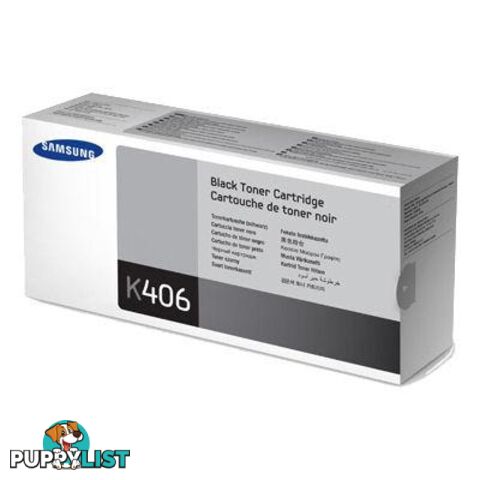 Samsung CLT-K406S Black Toner Cartridge 1000 Pages - Samsung - 8806085023642 - CLT-K406S