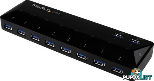 StarTech ST103008U2C 10-Port USB 3.0 Hub w/ Charge/Sync Ports - StarTech - 065030861731 - ST103008U2C