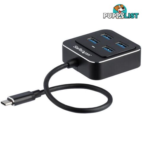 StarTech HB31C4AB USB-C Hub - USB C to USB 3.1 - 4x USB-A - StarTech - 065030878692 - HB31C4AB