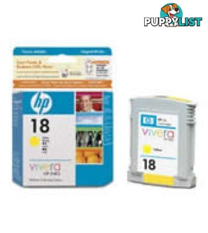 HP No.18 Yellow (C4939A) L7380 7580 k5300 5400 8600 - HP - 882780993013 - C4939A