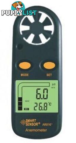 Smartsensor air flow anemometer AR816+ - Generic - AR816+