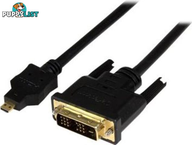 StarTech HDDDVIMM1M 1m Micro HDMI to DVI-D Cable - M/M - StarTech - 065030853163 - HDDDVIMM1M