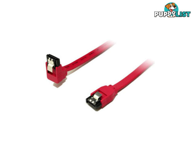 Alogic SS3-100 180 degree to 90degree SATA3 Cable 100cm - Alogic - 9319860767871 - SS3-100