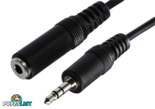 Comsol 35-MF-02 2M 3.5mm Stereo Male to 3.5mm Stereo Female Ext. Cable - Comsol - 9332902000224 - 35-MF-02