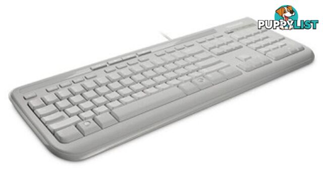 Microsoft Wired Keyboard 600 - USB - White ANB-00034 - Microsoft - 882224741941 - ANB-00034