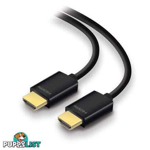 Alogic PHD-01-MM-V2 1m Carbon Series High Speed HDMI Cable with Ethernet v2.0 Male to Male Retail Pack - Alogic - 9319866458742 - PHD-01-MM-V2