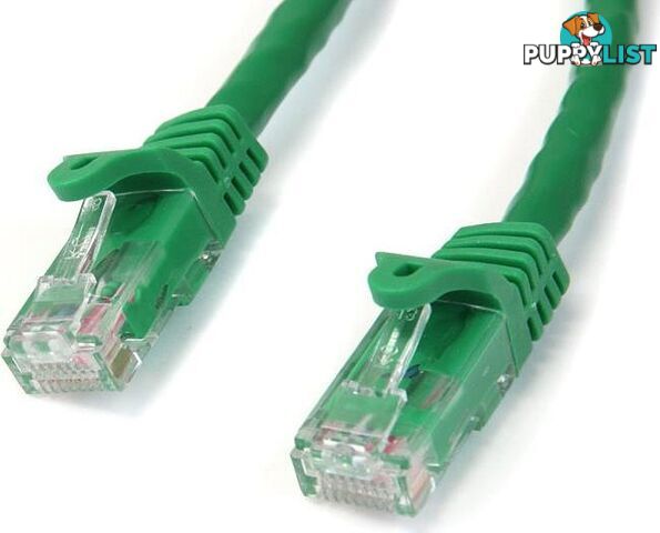 StarTech N6PATC50CMGN 0.5m Green Snagless UTP Cat6 Patch Cable - StarTech - 065030860055 - N6PATC50CMGN