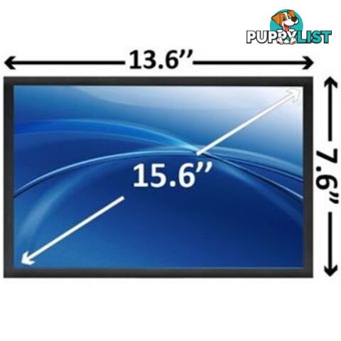 15.6 Inch Thin LED Screen for Laptop 30 Pin - LCD-LAP-156TH30 - Generic - LCD-LAP-156TH30