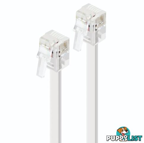 Alogic RJ12-05 5m RJ12 Telephone Cables/6P6C Male to Male - Alogic - 9350784015167 - RJ12-05