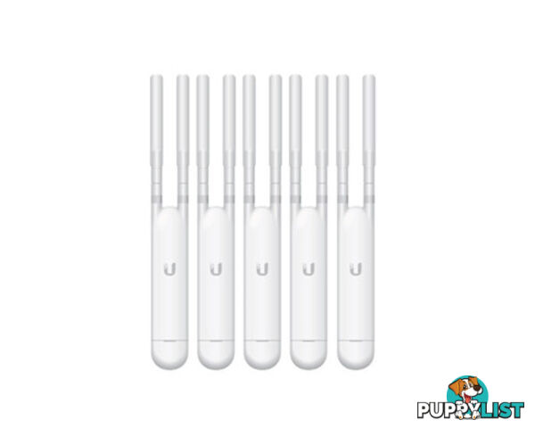 Ubiquiti UAP-AC-M-5 UniFi AP AC Outdoor Mesh dual-omni antennas 5 Pack - PoE not included - Ubiquiti - 817882020565 - UAP-AC-M-5