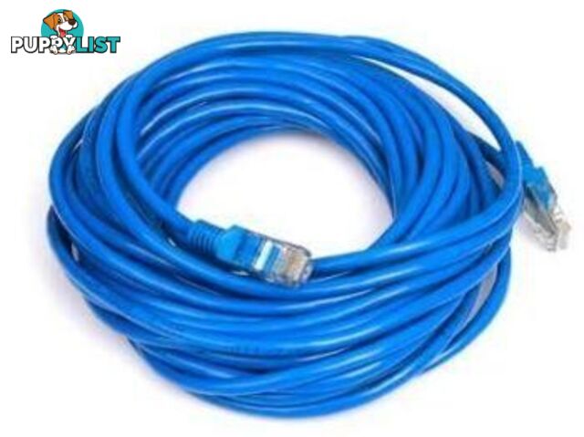 CAT6A Straight Cable 50m Blue - Eaton - 080687500253 - CAB-CAT6A-50BU