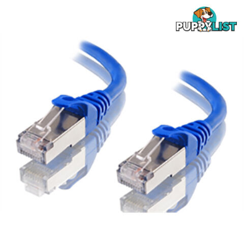 Alogic 2m 10G Ethernet Snagless CAT6A Network Cable - Blue C6A-02-Blue-SH - Alogic - 9319866088840 - C6A-02-Blue-SH